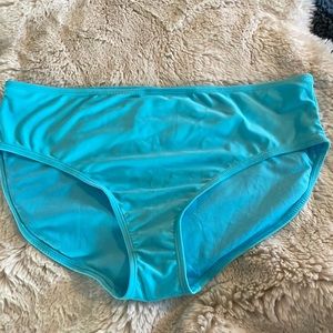 Women size 14 Tankini Swim bottom, beautiful aqua color.